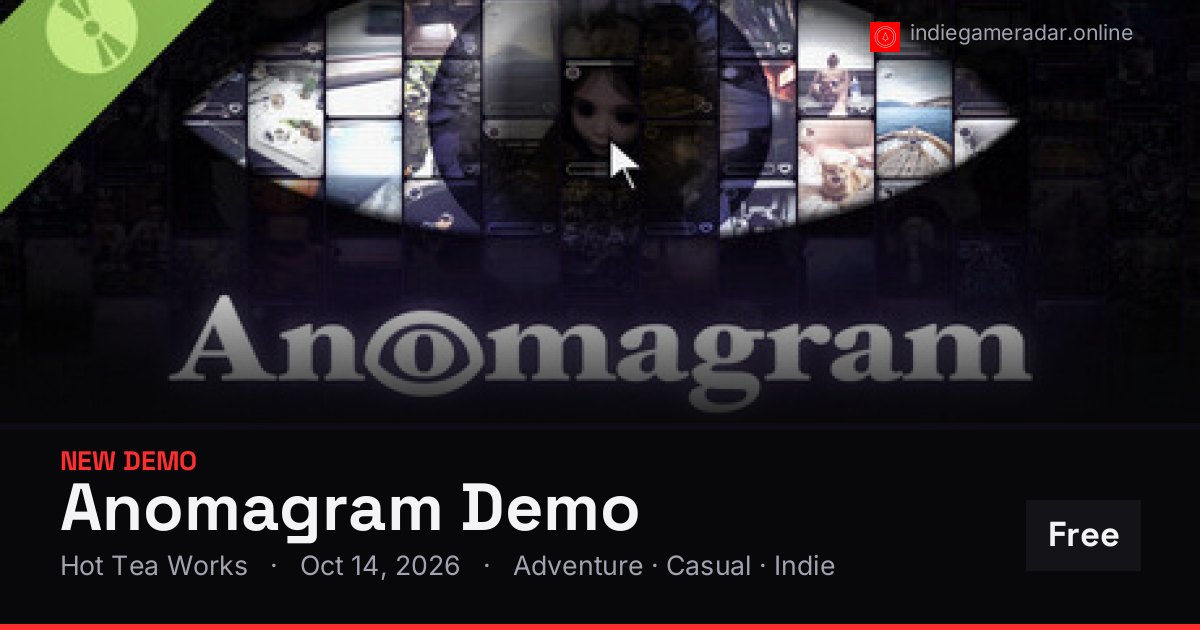 Share card for Anomagram Demo
