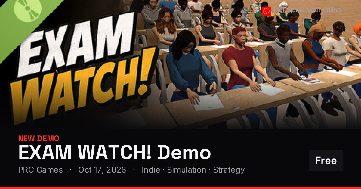 Share card for EXAM WATCH! Demo