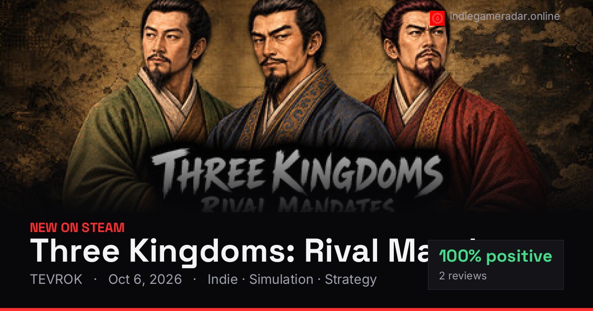 Share card for Three Kingdoms: Rival Mandates