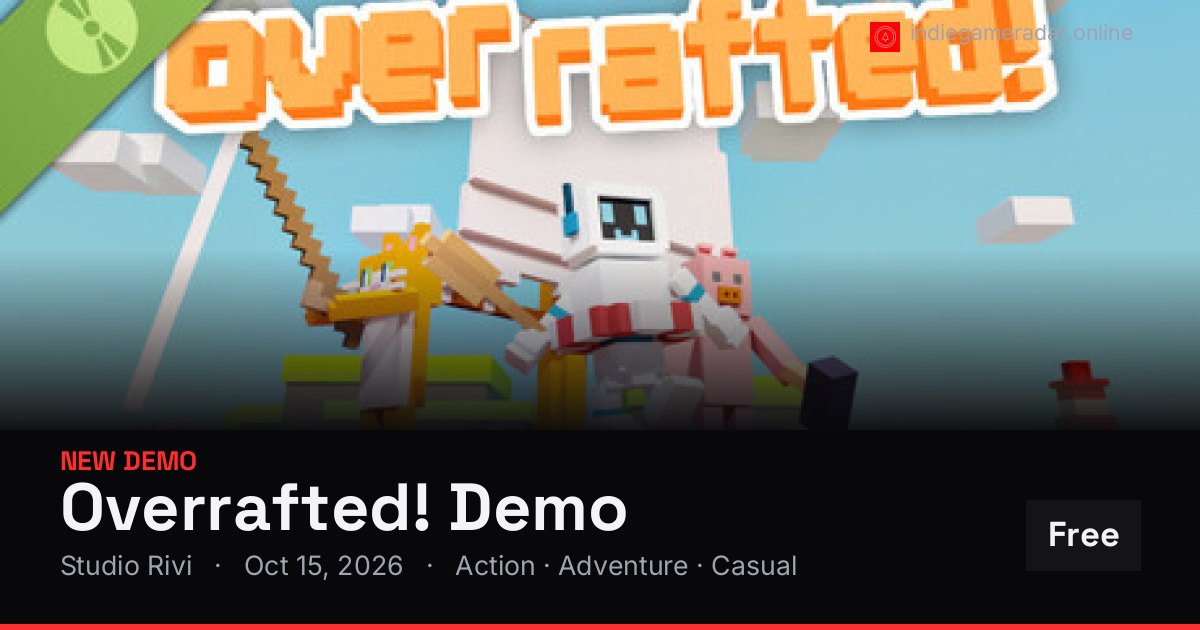 Share card for Overrafted! Demo