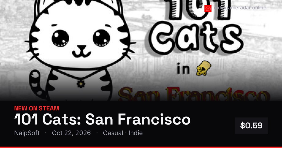Share card for 101 Cats: San Francisco