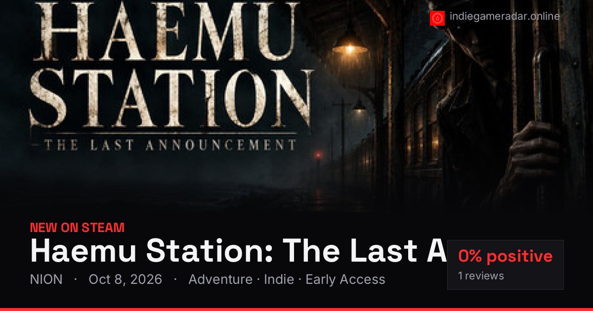 Share card for Haemu Station: The Last Announcement