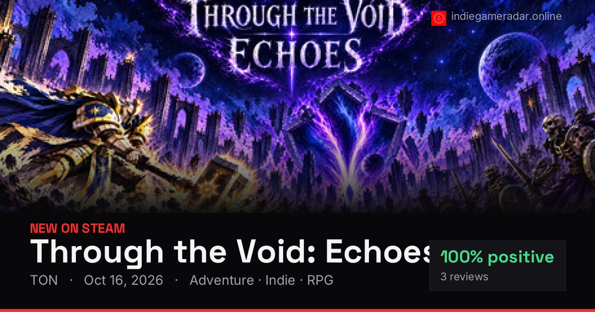 Share card for Through the Void: Echoes