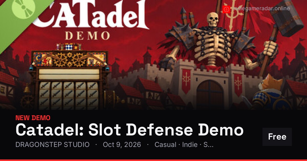 Share card for Catadel: Slot Defense Demo