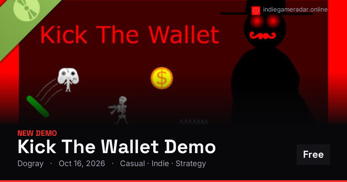Share card for Kick The Wallet Demo