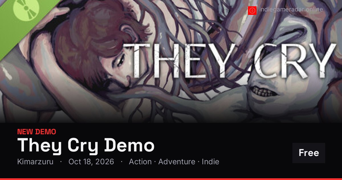 Share card for They Cry Demo