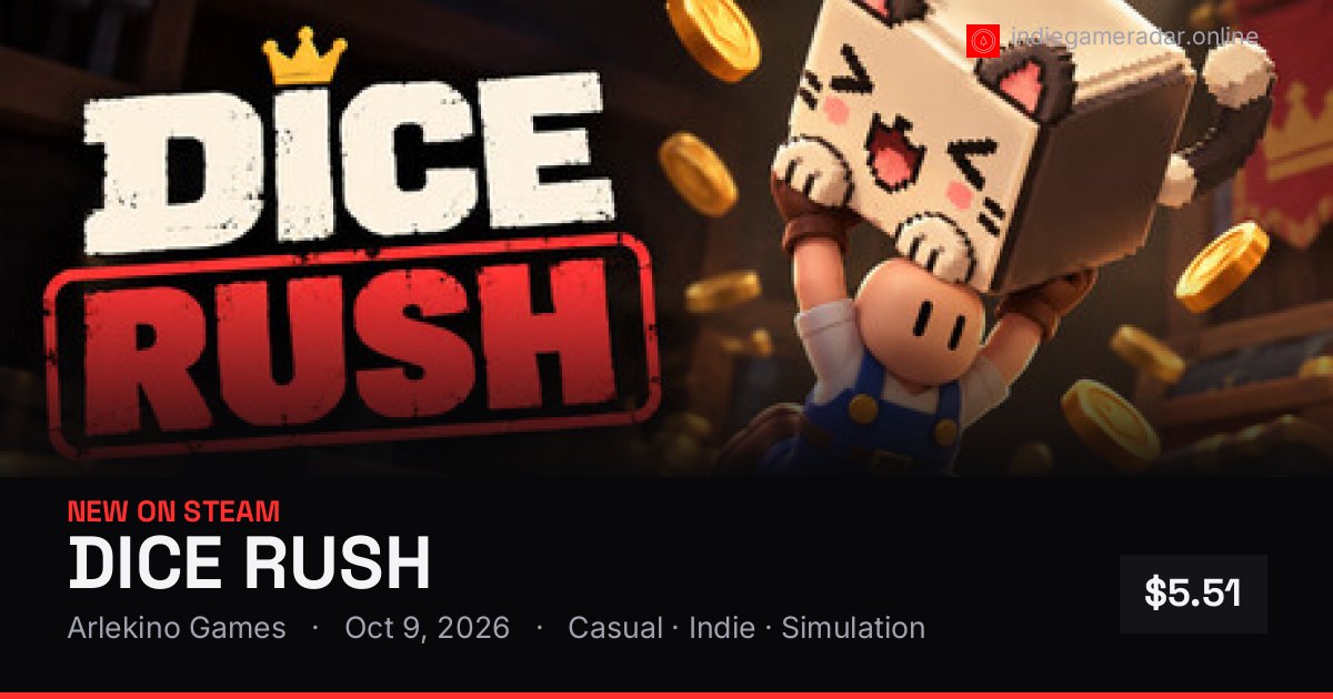 Share card for DICE RUSH
