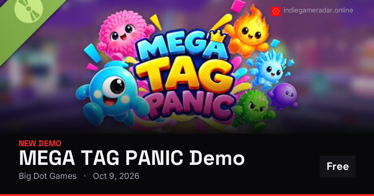 Share card for MEGA TAG PANIC Demo