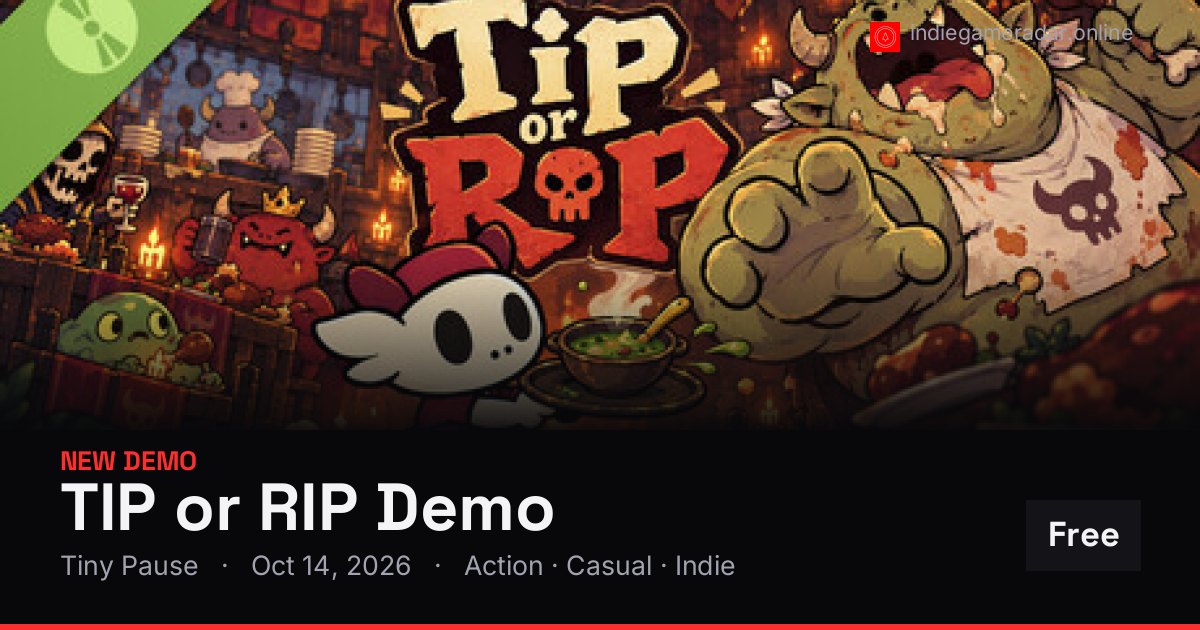 Share card for TIP or RIP Demo