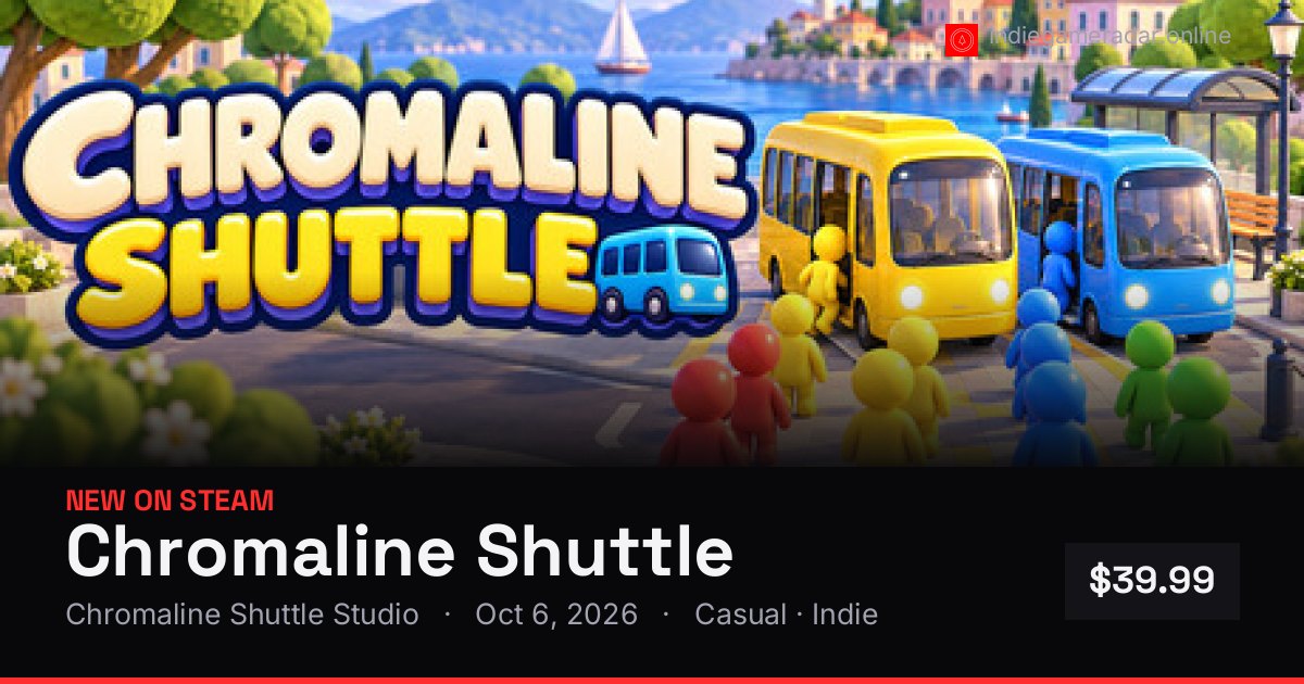 Share card for Chromaline Shuttle
