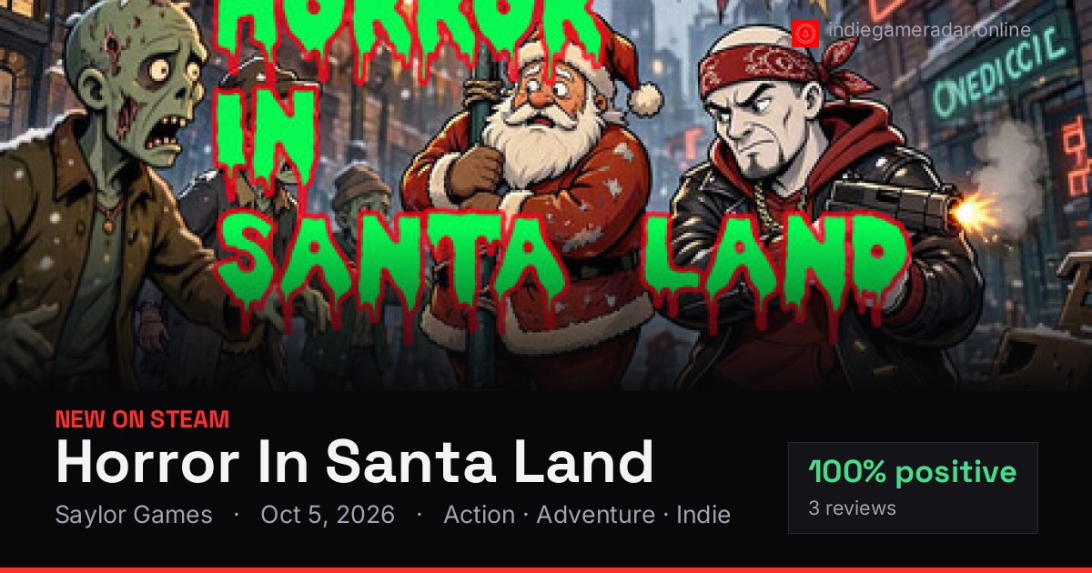 Share card for Horror In Santa Land
