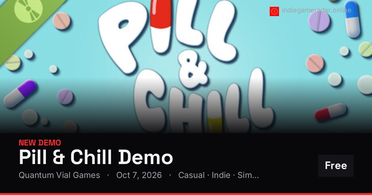 Share card for Pill & Chill Demo