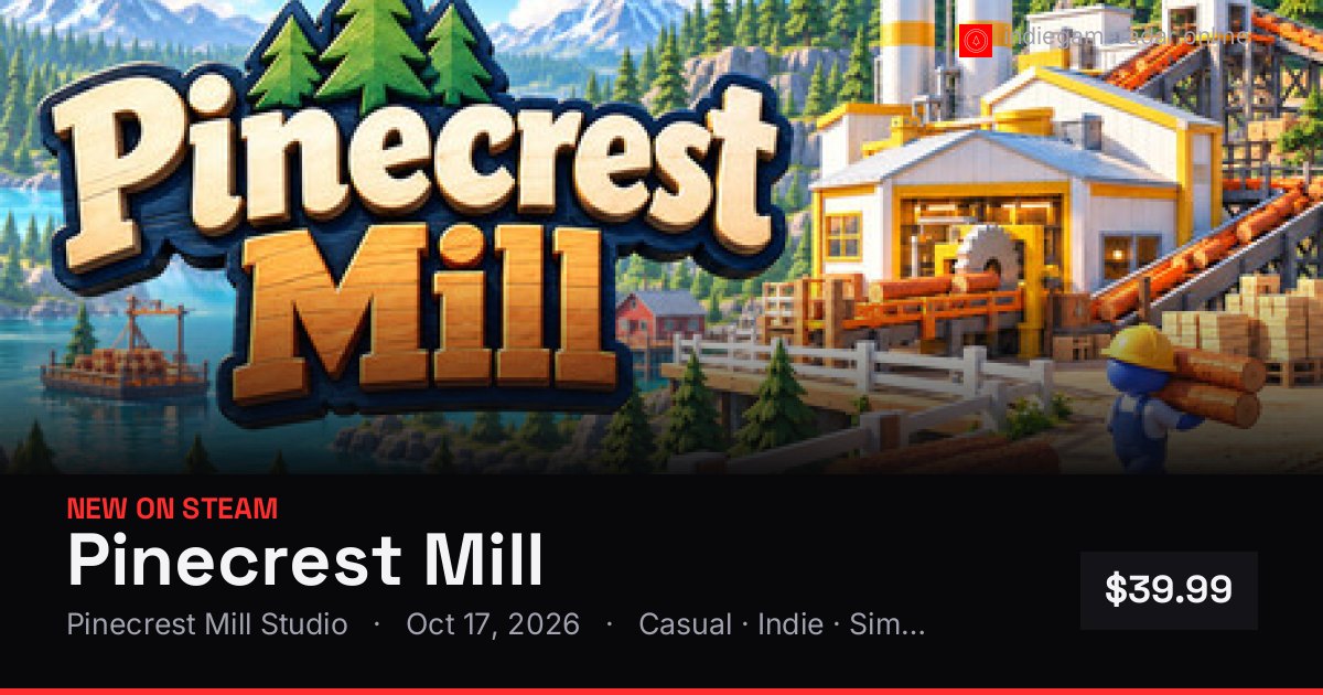 Share card for Pinecrest Mill