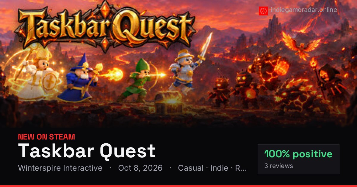 Share card for Taskbar Quest
