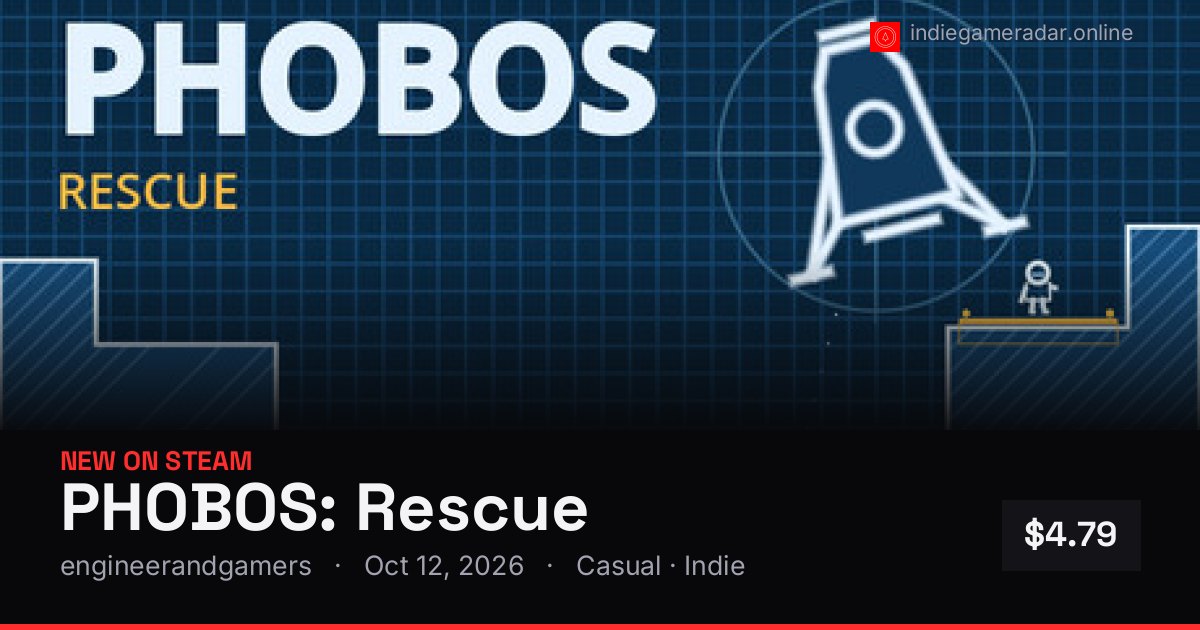 Share card for PHOBOS: Rescue