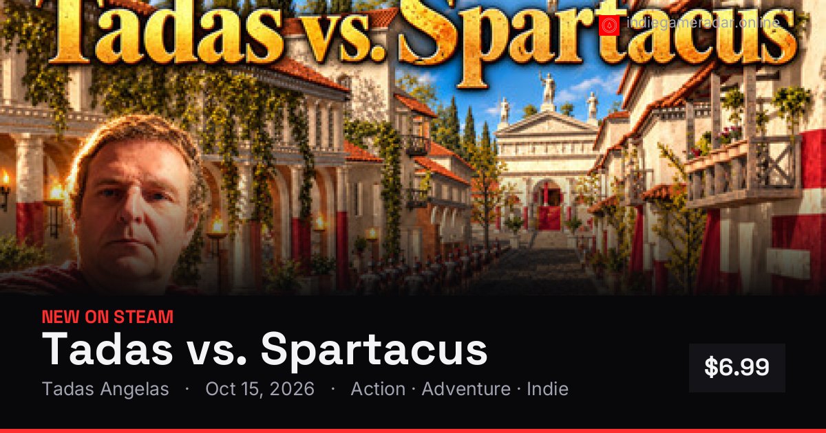 Share card for Tadas vs. Spartacus
