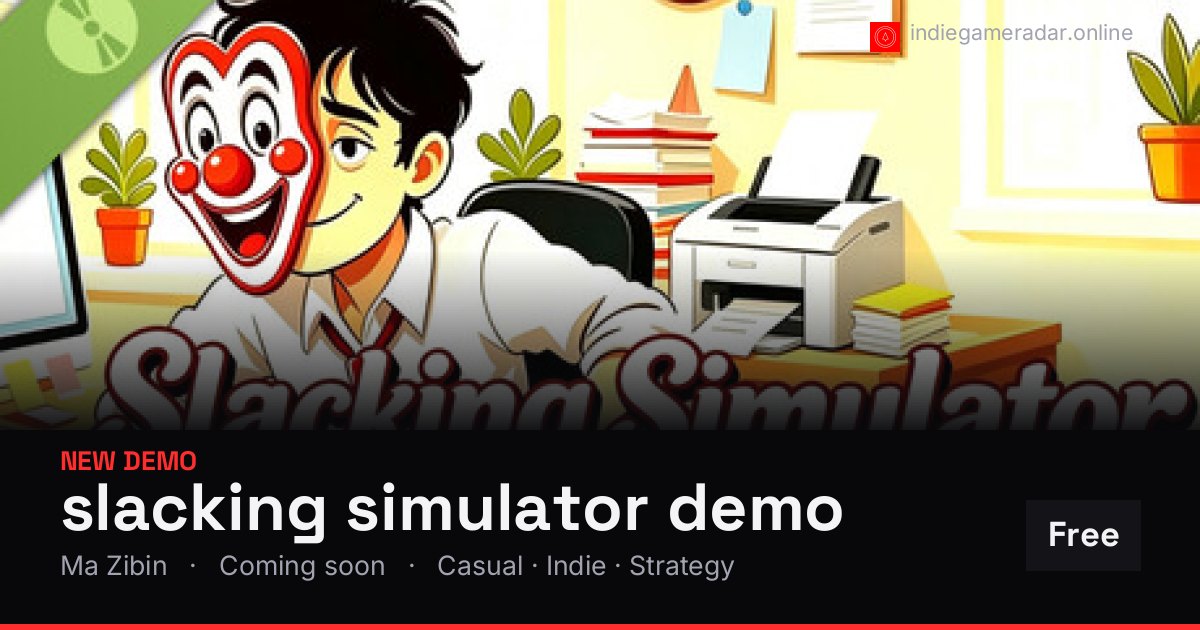 Share card for slacking simulator demo