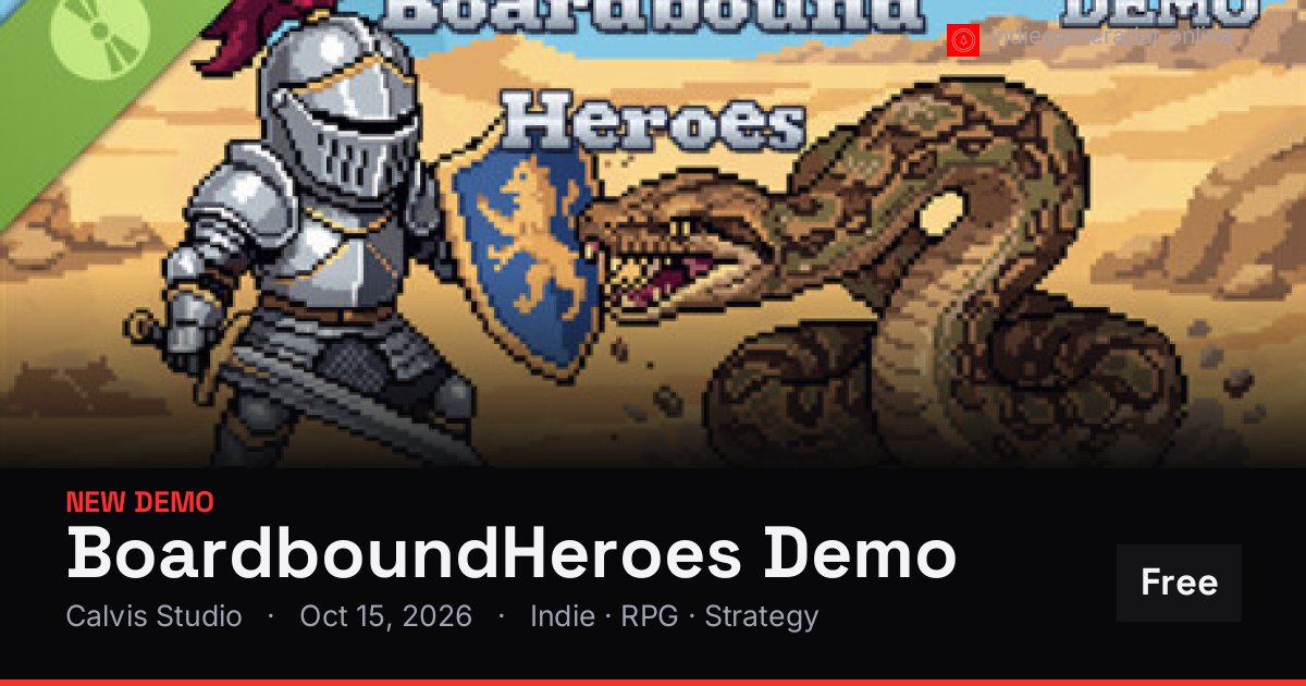Share card for BoardboundHeroes Demo