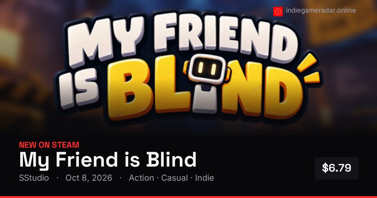 Share card for My Friend is Blind