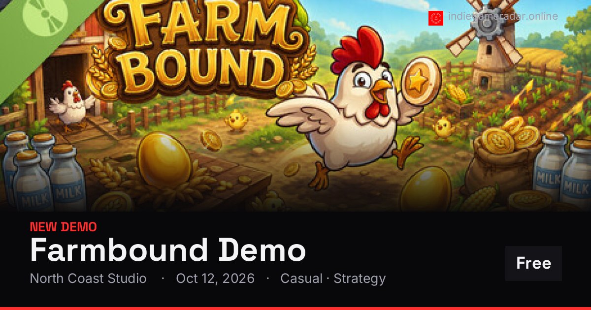 Share card for Farmbound Demo
