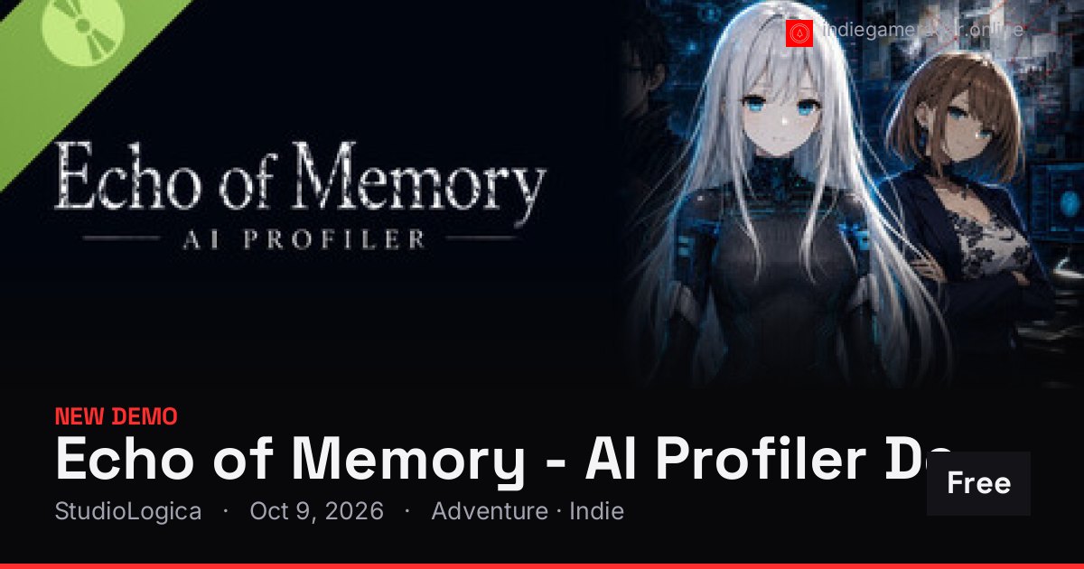 Share card for Echo of Memory - AI Profiler Demo
