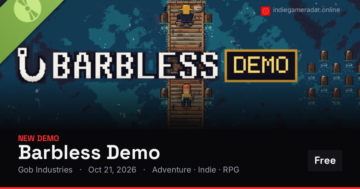 Share card for Barbless Demo