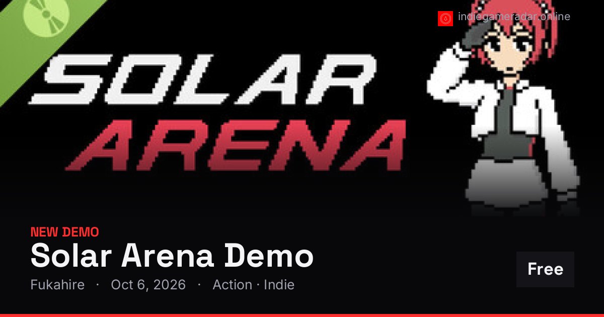 Share card for Solar Arena Demo