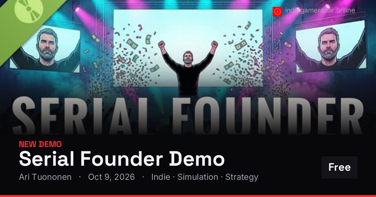 Share card for Serial Founder Demo
