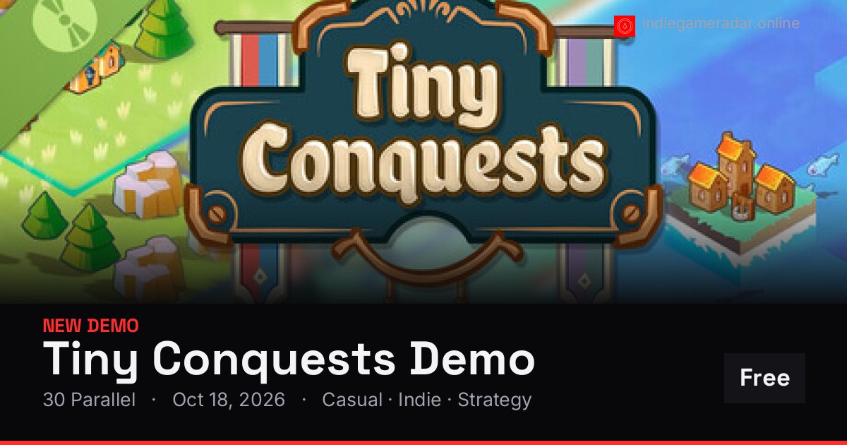Share card for Tiny Conquests Demo
