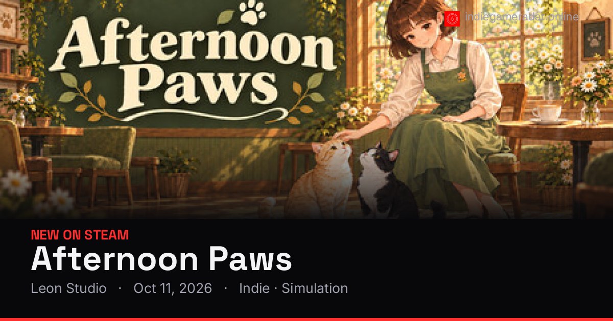 Share card for Afternoon Paws
