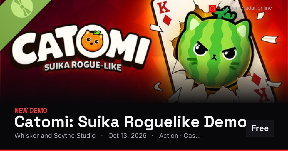 Share card for Catomi: Suika Roguelike Demo