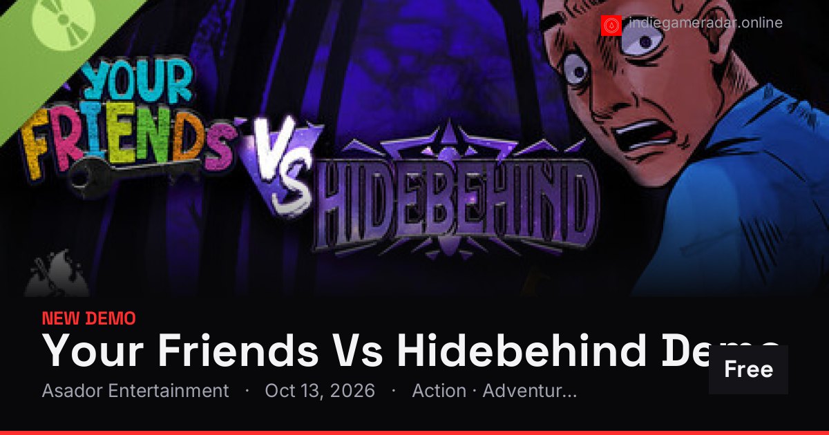Share card for Your Friends Vs Hidebehind Demo