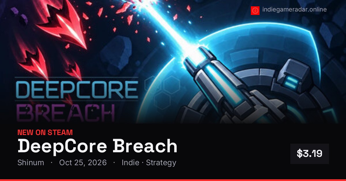 Share card for DeepCore Breach