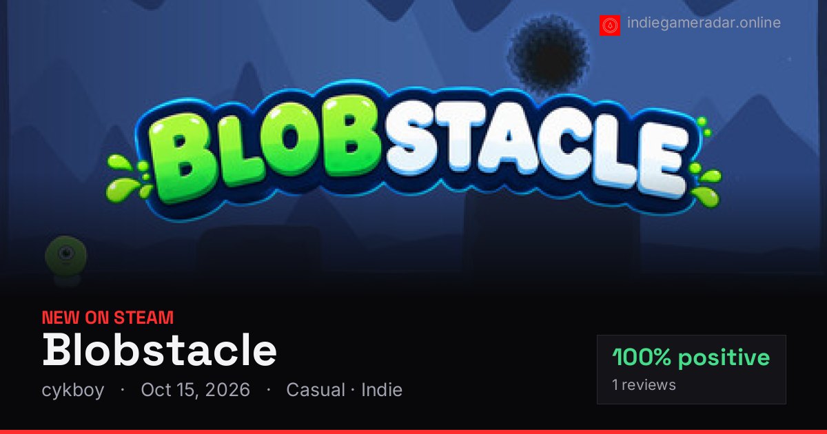Share card for Blobstacle