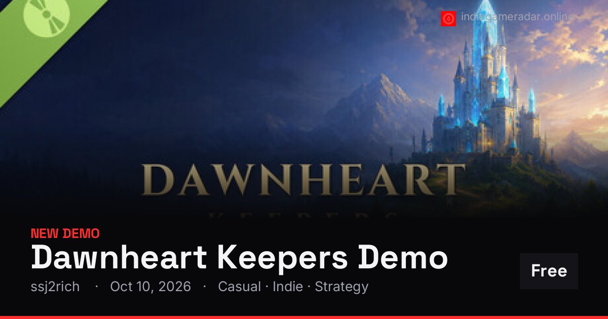 Share card for Dawnheart Keepers Demo