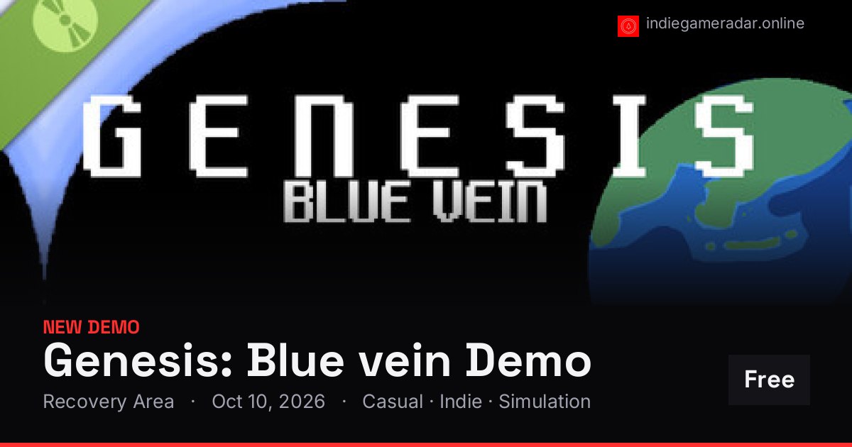 Share card for Genesis: Blue vein Demo