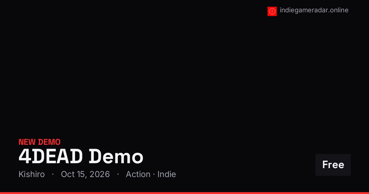 Share card for 4DEAD Demo