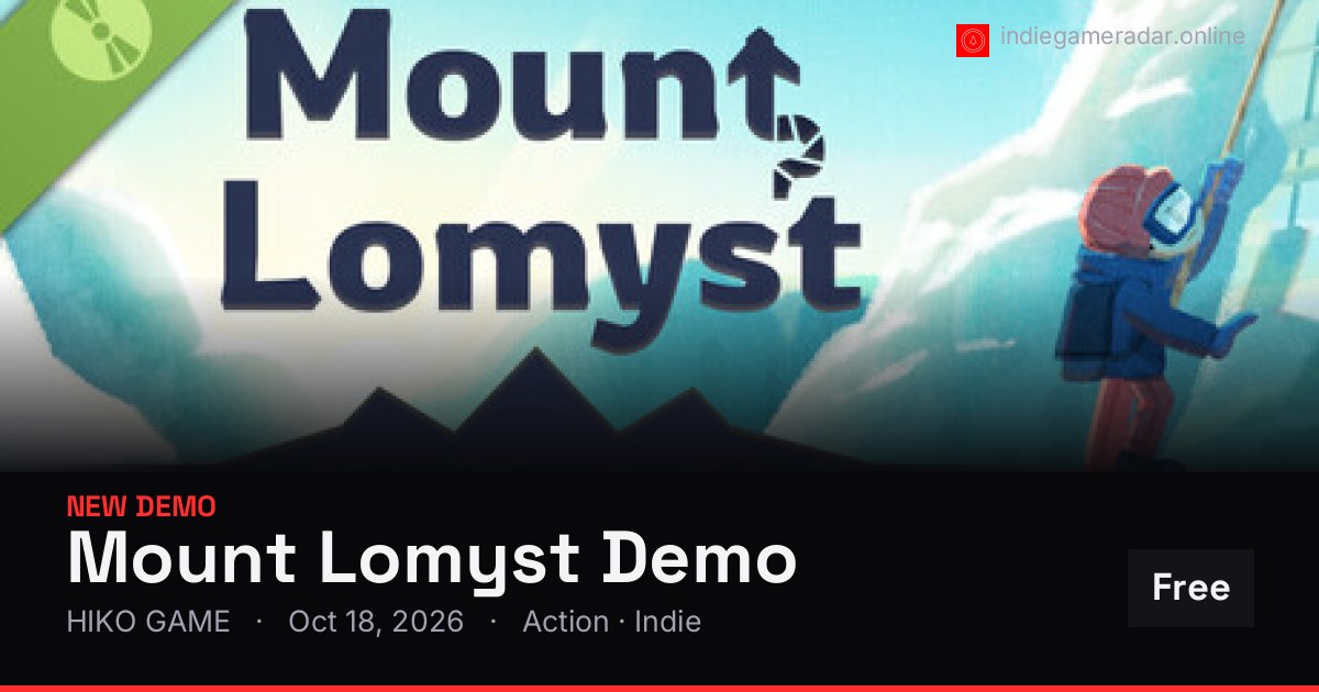 Share card for Mount Lomyst Demo