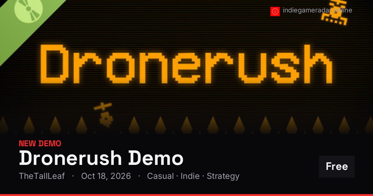 Share card for Dronerush Demo
