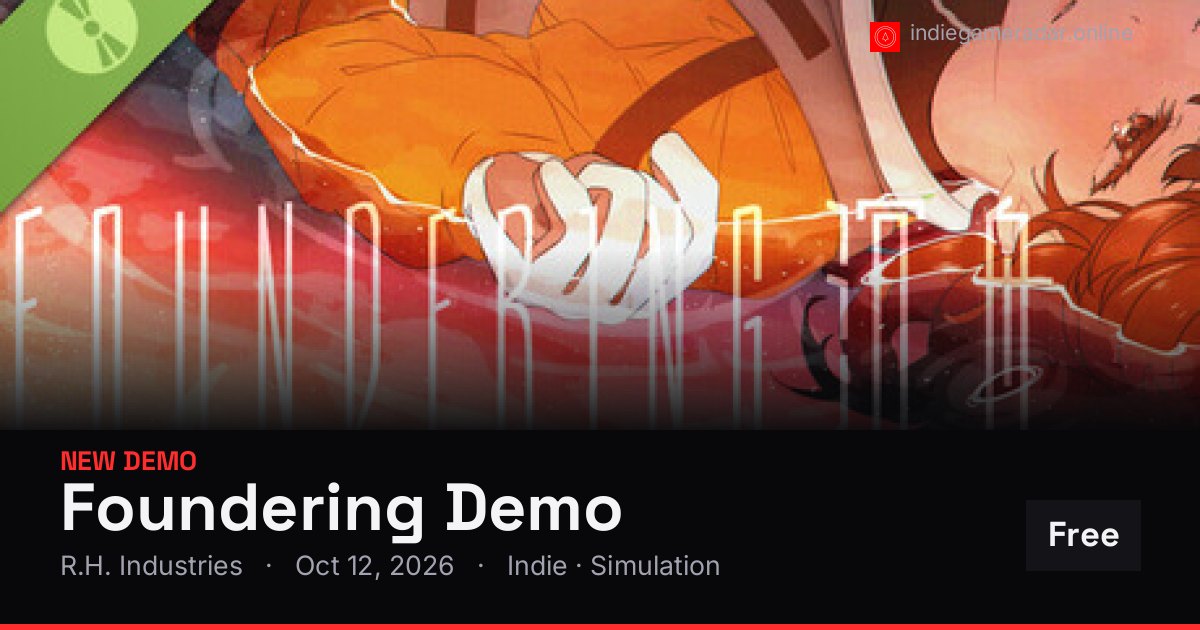 Share card for Foundering Demo