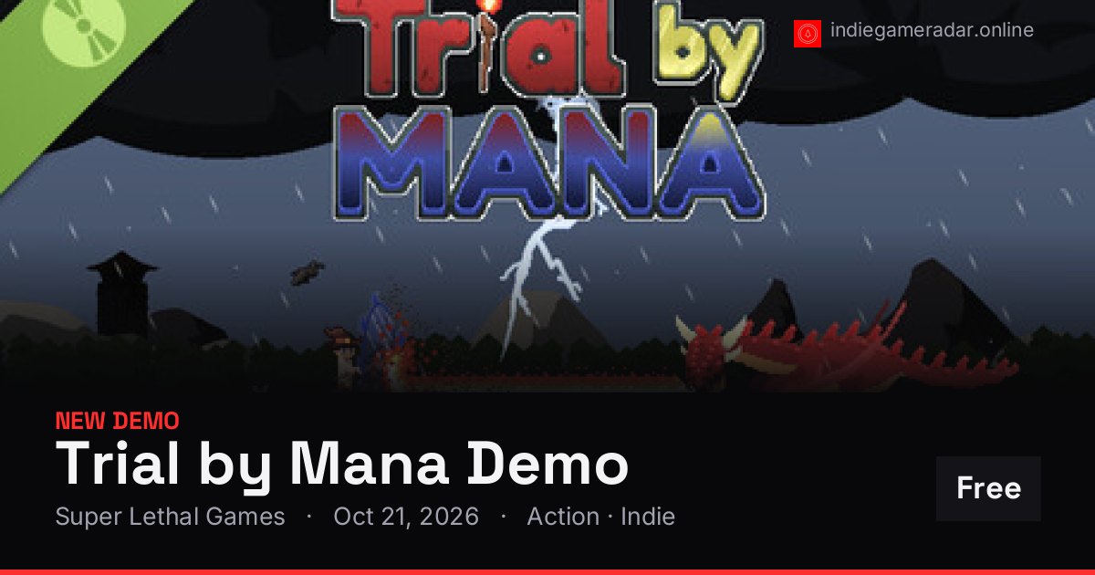 Share card for Trial by Mana Demo