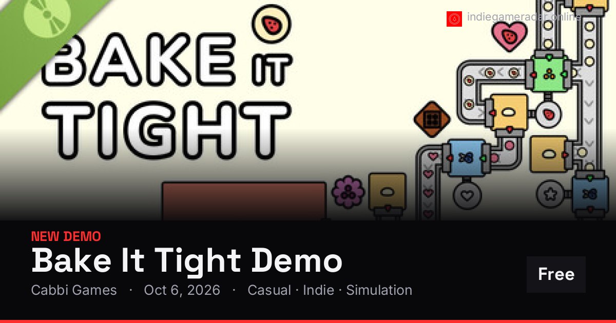 Share card for Bake It Tight Demo
