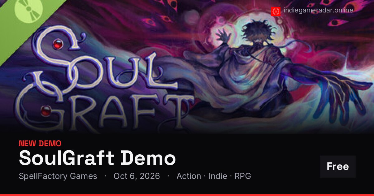 Share card for SoulGraft Demo