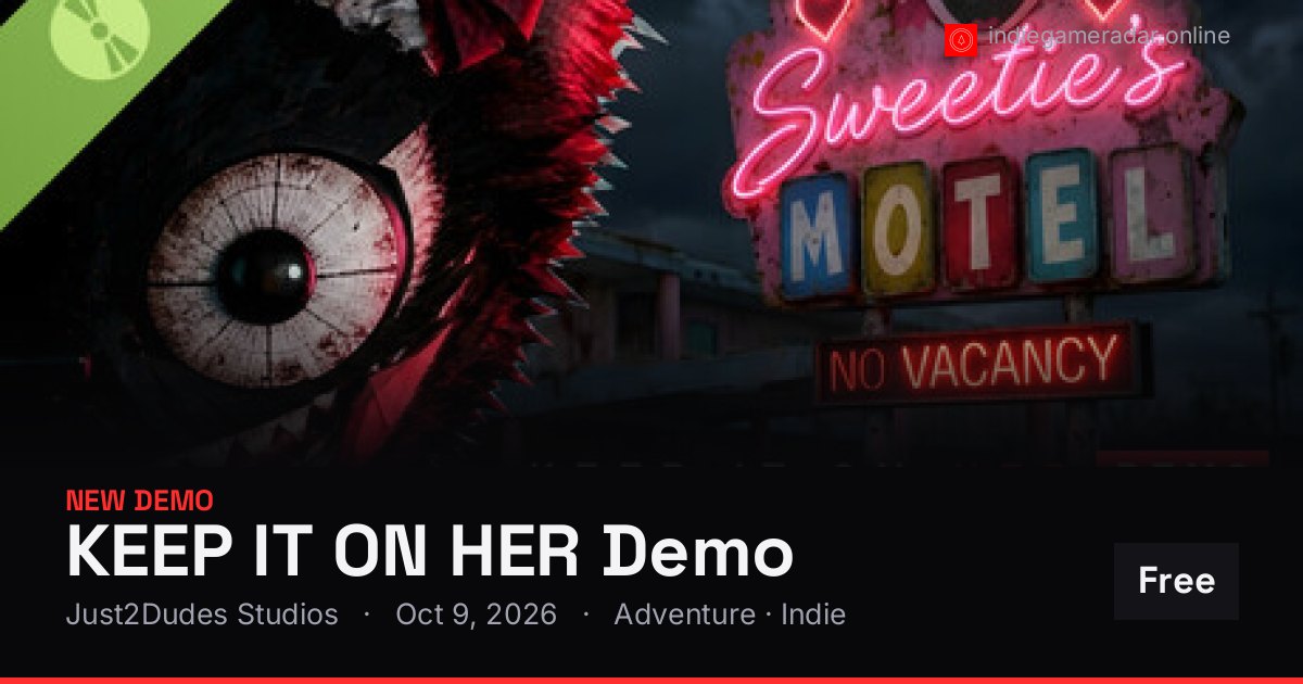 Share card for KEEP IT ON HER Demo