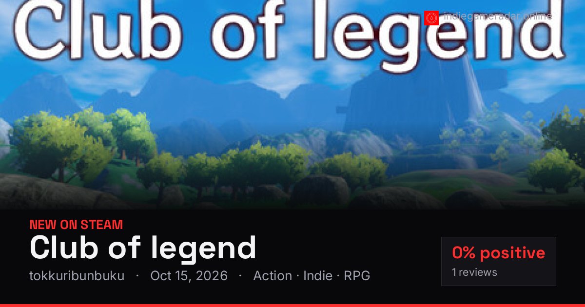 Share card for Club of legend