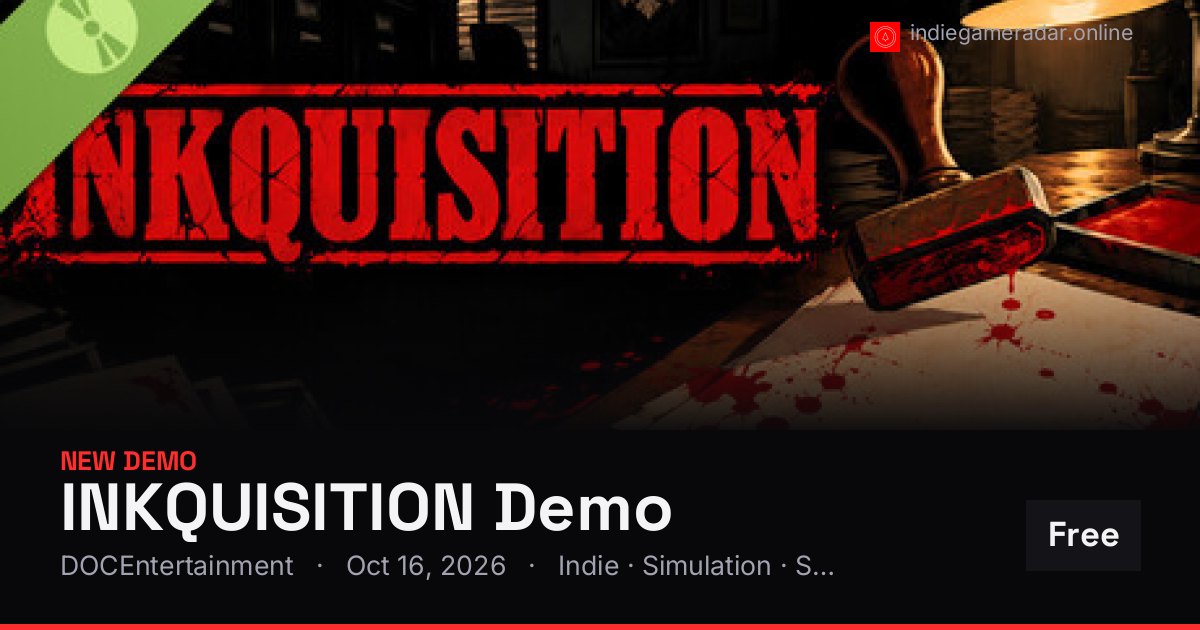 Share card for INKQUISITION Demo