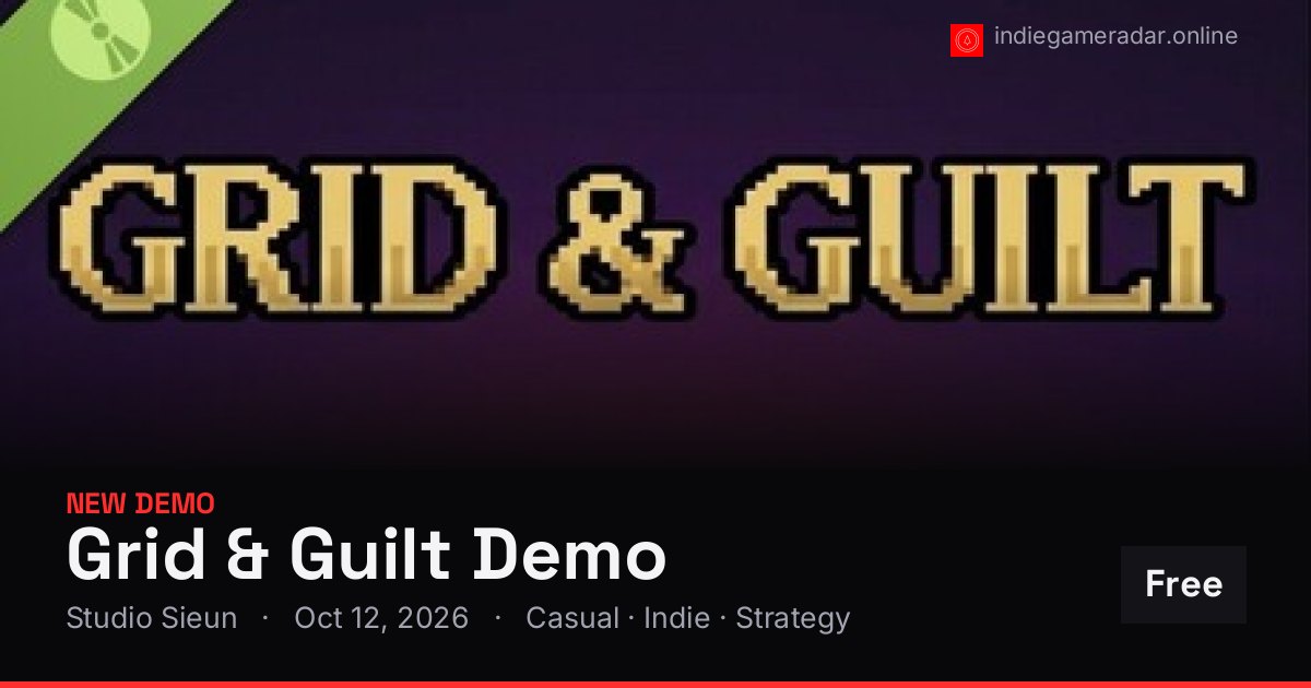 Share card for Grid & Guilt Demo