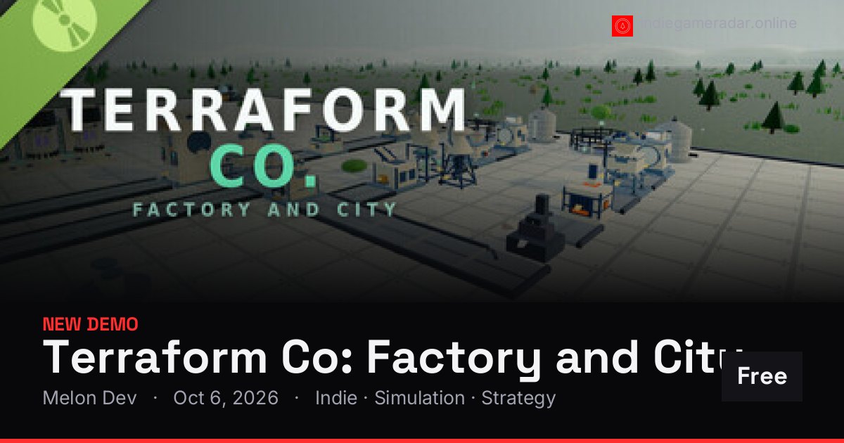 Share card for Terraform Co: Factory and City Demo