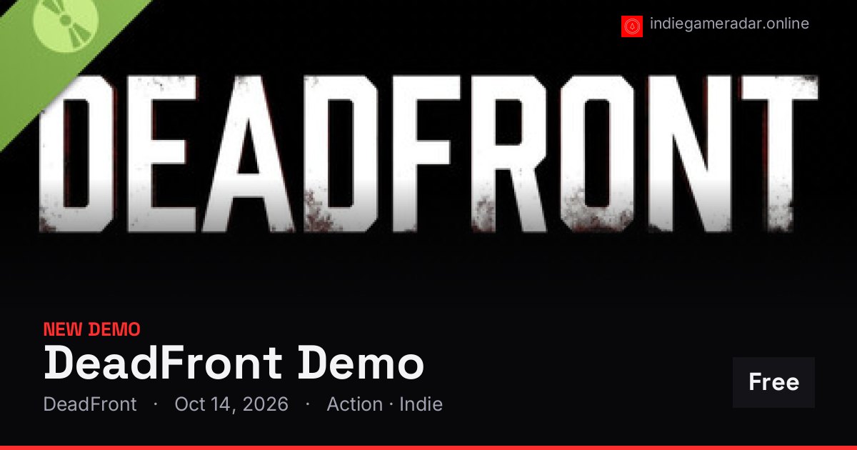 Share card for DeadFront Demo