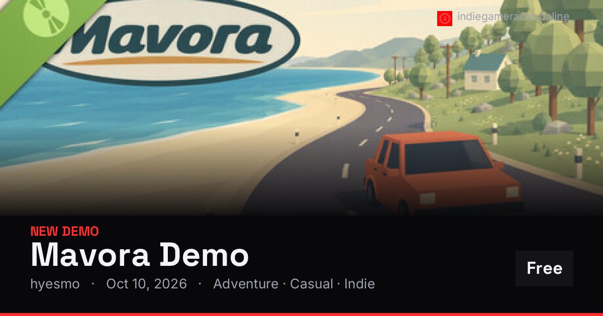 Share card for Mavora Demo
